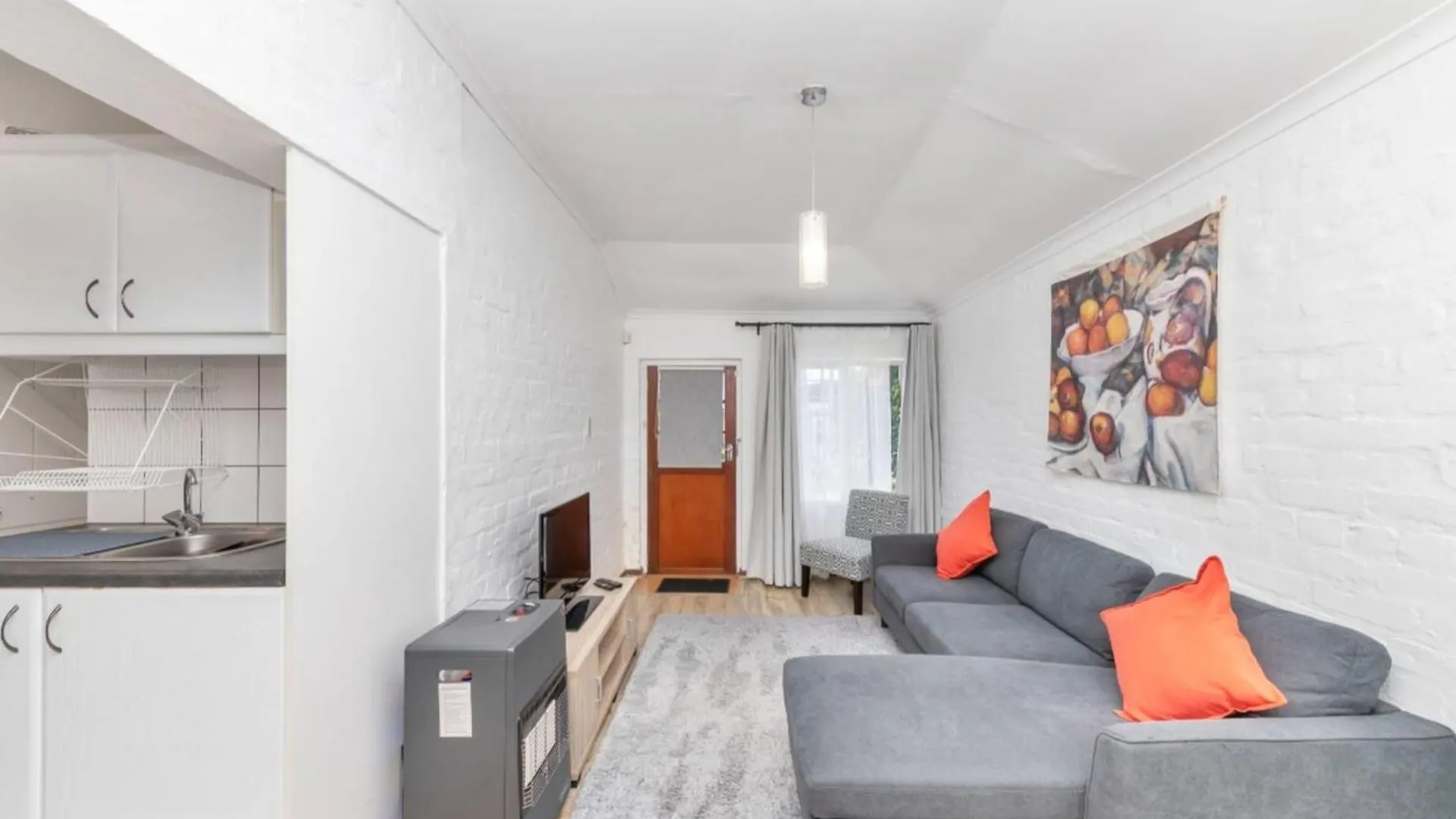 Appartement Peaceful 1Bd Flat W Private Gardenrondebosch à Le Cap